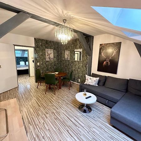 Apartment Zum Gruenen Hirsch Inkl. Parkplatz Эрфурт Экстерьер фото