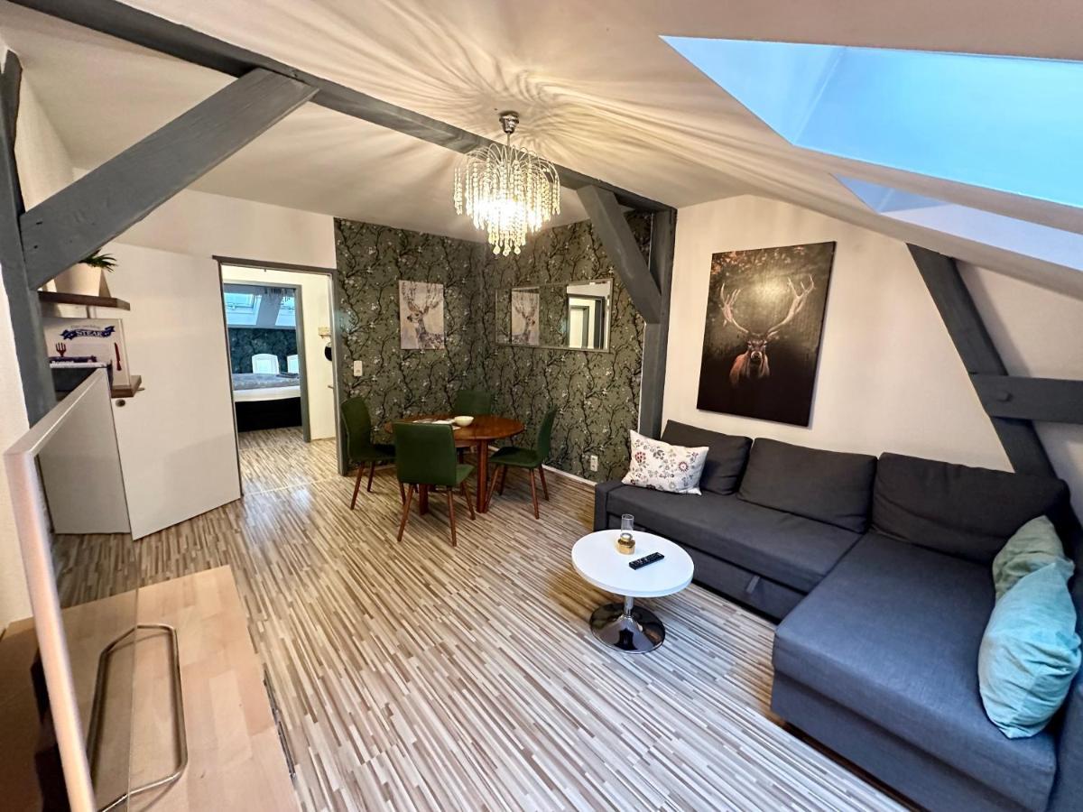 Apartment Zum Gruenen Hirsch Inkl. Parkplatz Эрфурт Экстерьер фото
